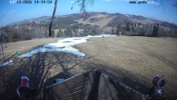 Sjezdovka, panorama východ