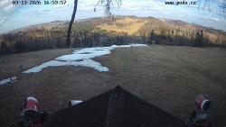 Sjezdovka, panorama východ