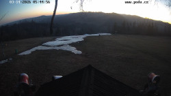 Sjezdovka, panorama východ