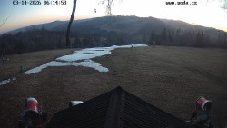 Sjezdovka, panorama východ