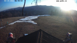 Sjezdovka, panorama východ