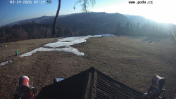 Sjezdovka, panorama východ