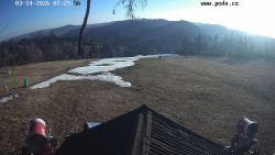 Sjezdovka, panorama východ