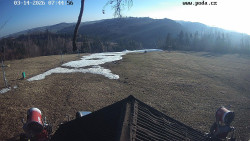 Sjezdovka, panorama východ