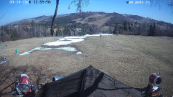 Sjezdovka, panorama východ