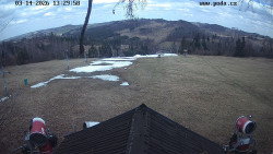 Sjezdovka, panorama východ