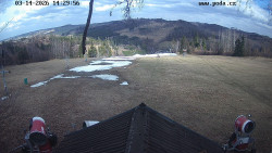 Sjezdovka, panorama východ