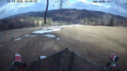 Sjezdovka, panorama východ