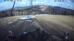 Sjezdovka, panorama východ