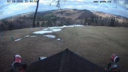 Sjezdovka, panorama východ