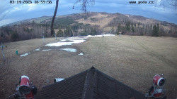 Sjezdovka, panorama východ