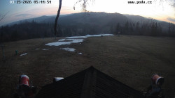 Sjezdovka, panorama východ