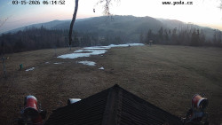 Sjezdovka, panorama východ