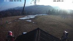 Sjezdovka, panorama východ