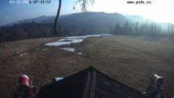 Sjezdovka, panorama východ