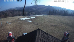 Sjezdovka, panorama východ