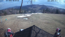 Sjezdovka, panorama východ