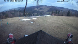 Sjezdovka, panorama východ