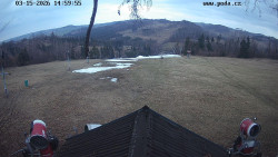 Sjezdovka, panorama východ