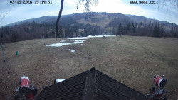 Sjezdovka, panorama východ