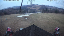 Sjezdovka, panorama východ