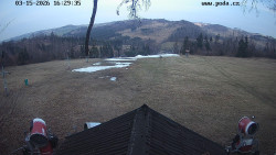 Sjezdovka, panorama východ