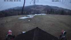 Sjezdovka, panorama východ