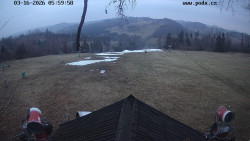 Sjezdovka, panorama východ