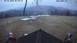 Sjezdovka, panorama východ