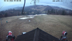 Sjezdovka, panorama východ