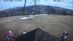 Sjezdovka, panorama východ