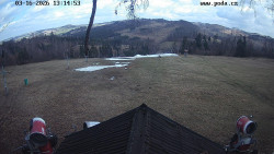 Sjezdovka, panorama východ