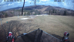 Sjezdovka, panorama východ