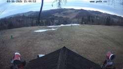 Sjezdovka, panorama východ