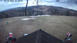 Sjezdovka, panorama východ