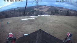 Sjezdovka, panorama východ