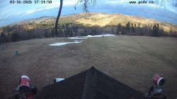 Sjezdovka, panorama východ