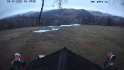 Sjezdovka, panorama východ