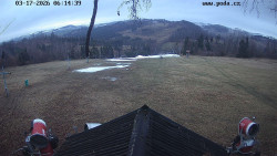 Sjezdovka, panorama východ