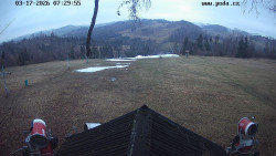 Sjezdovka, panorama východ