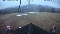 Sjezdovka, panorama východ