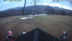 Sjezdovka, panorama východ