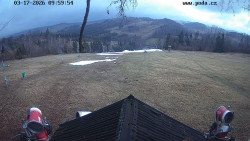 Sjezdovka, panorama východ