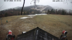 Sjezdovka, panorama východ