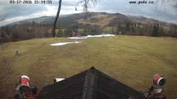 Sjezdovka, panorama východ