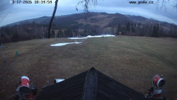 Sjezdovka, panorama východ