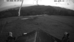 Sjezdovka, panorama východ