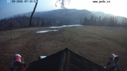 Sjezdovka, panorama východ