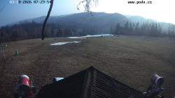 Sjezdovka, panorama východ