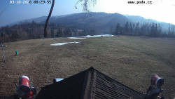 Sjezdovka, panorama východ